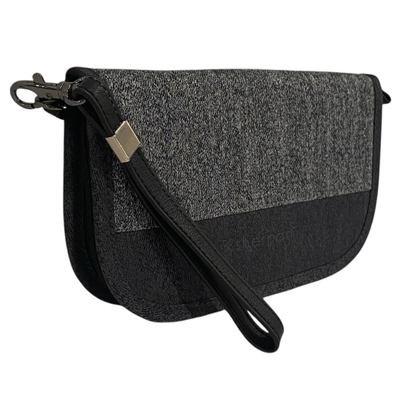 Sherpani 2 Tone Black Gray Small Zip Around Multifunctional Wallet - Like New - Picture 4 of 10